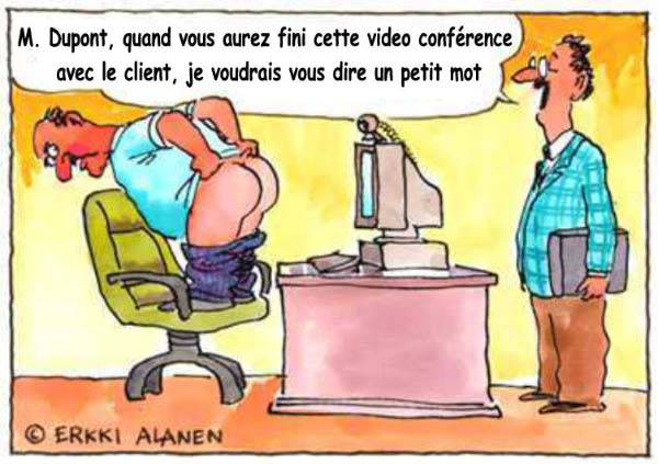 Video conference-humourenvrac